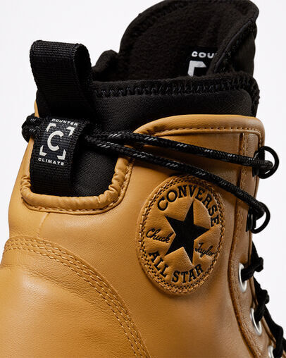 Converse Chuck Taylor All Star Utility All Terrain WP Boot, 171437C Multiple Sizes Wheat/White/Black