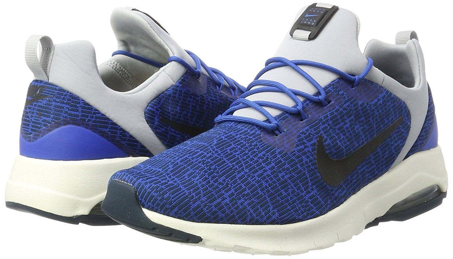 Men's Nike Air Max Motion Racer Casual Shoes, 916771 400 Multi Sizes Blue Jay/Black/Armory Navy