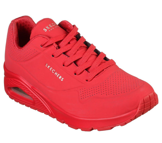 Women's Skechers Stree Uno Stand on Air Casual Shoes, 73690 /RED Multi Sizes Red