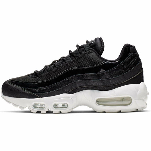 Women's Nike Air Max 95 SE Running Shoes, AQ4138 001 Multi Sizes Black/Sum White