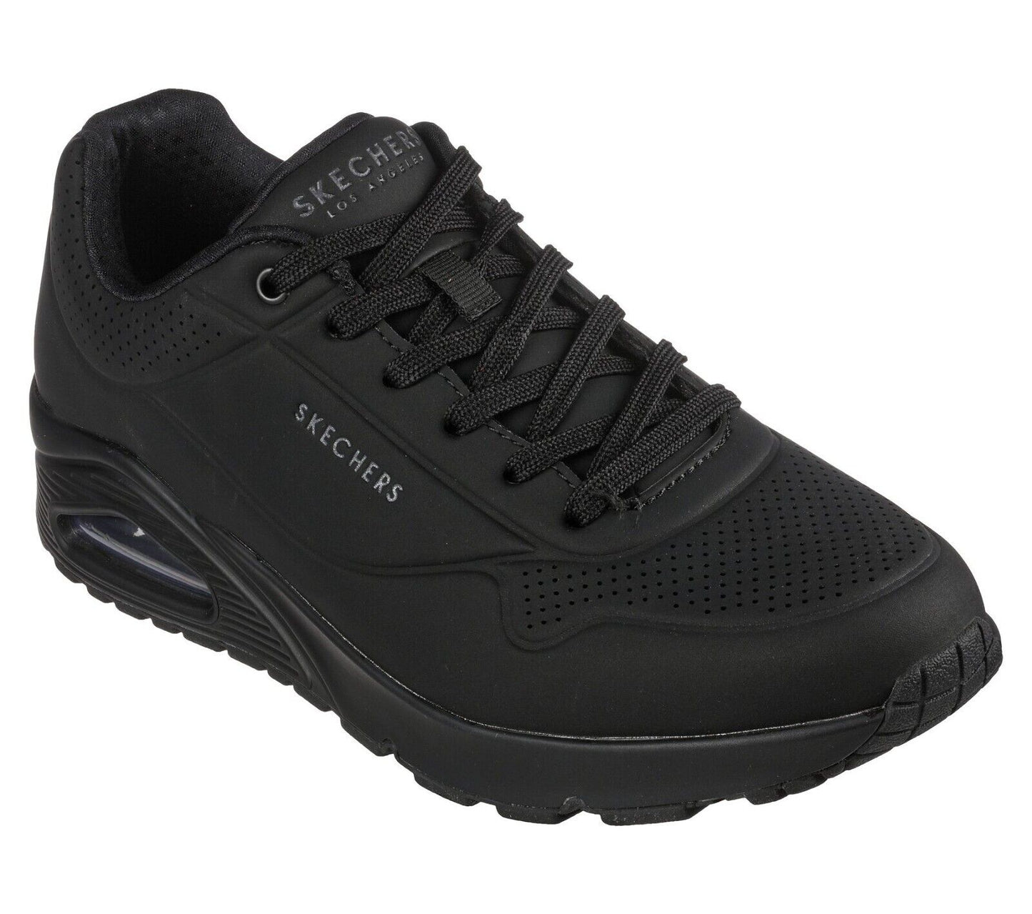 Mens Skechers Street Uno Stand On Air Casual Shoes, 52458 /BBK Multi Sizes Black