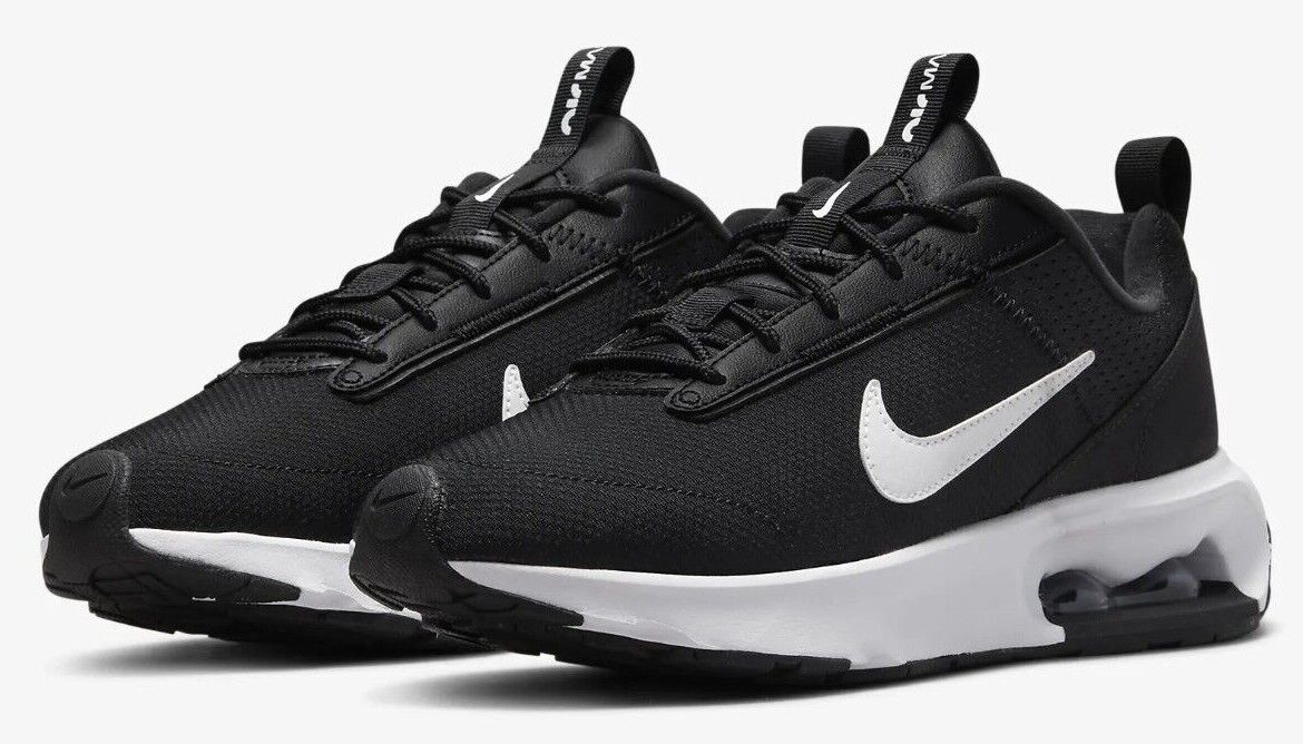 Women's Nike Air Max INTRLK Lite Running Shoes, DH0874 003 Multi Sizes Black/Anthracite/Wolf Grey/White