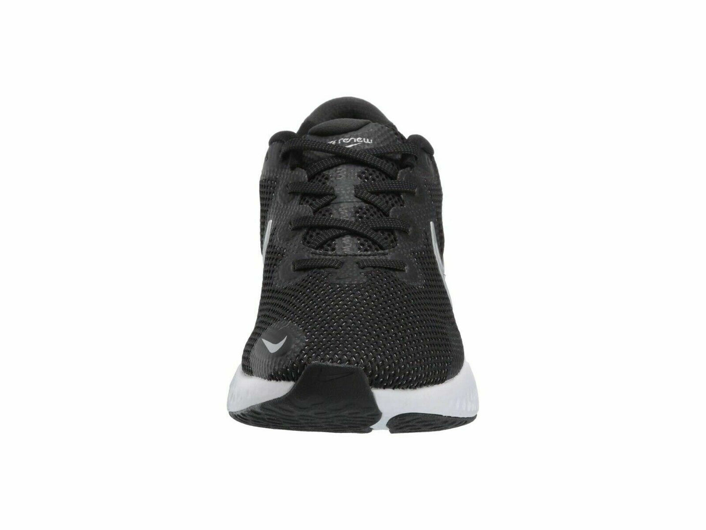 Men's Nike Renew Run Running Shoes, CK6357 002 Multiple Sizes Black/Metallic Silver/White