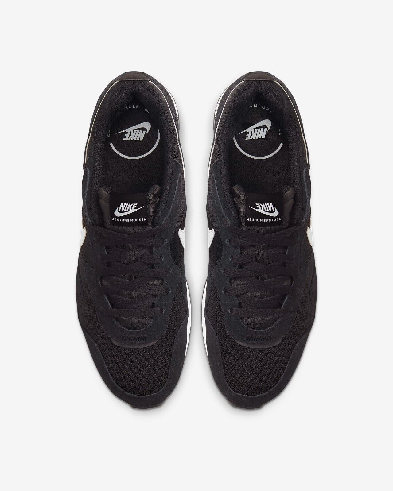 Men's Nike Venture Runner Running Shoes, CK2944 002 Multiple Sizes Black/Black/White