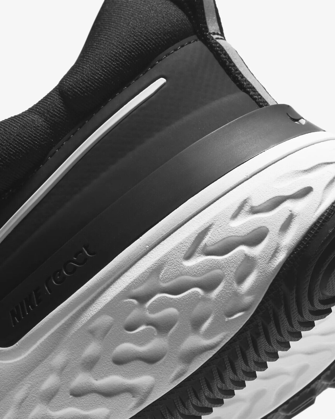 Men's Nike React Miller 2 Road Running Shoes, CW7121 001 Multi Sizes Black/Smoke Grey/White