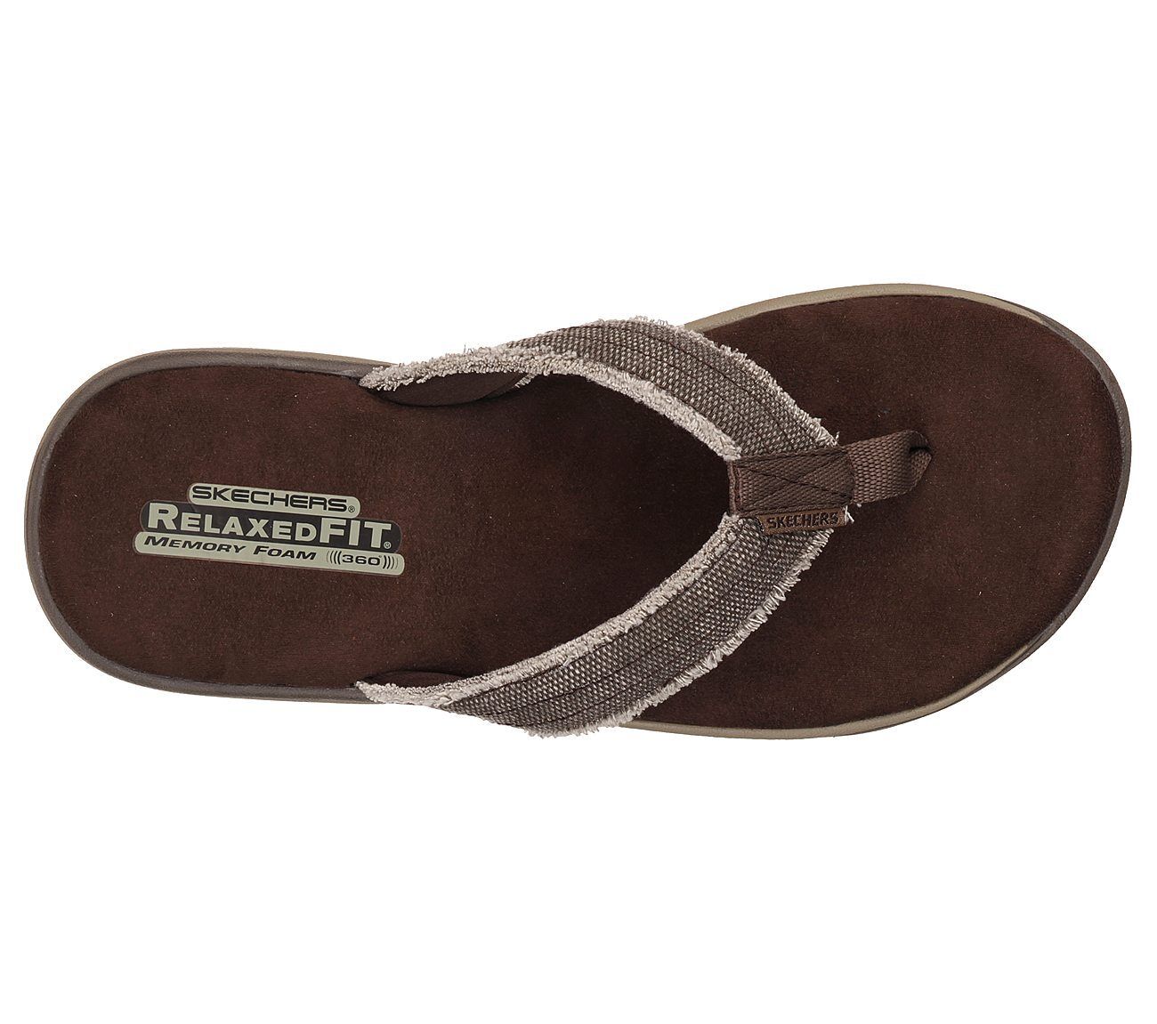 Men's Skechers Relaxed Fit: Supreme - Bosnia Sandals, 64152 /CHOC Multiple Sizes Chocolate