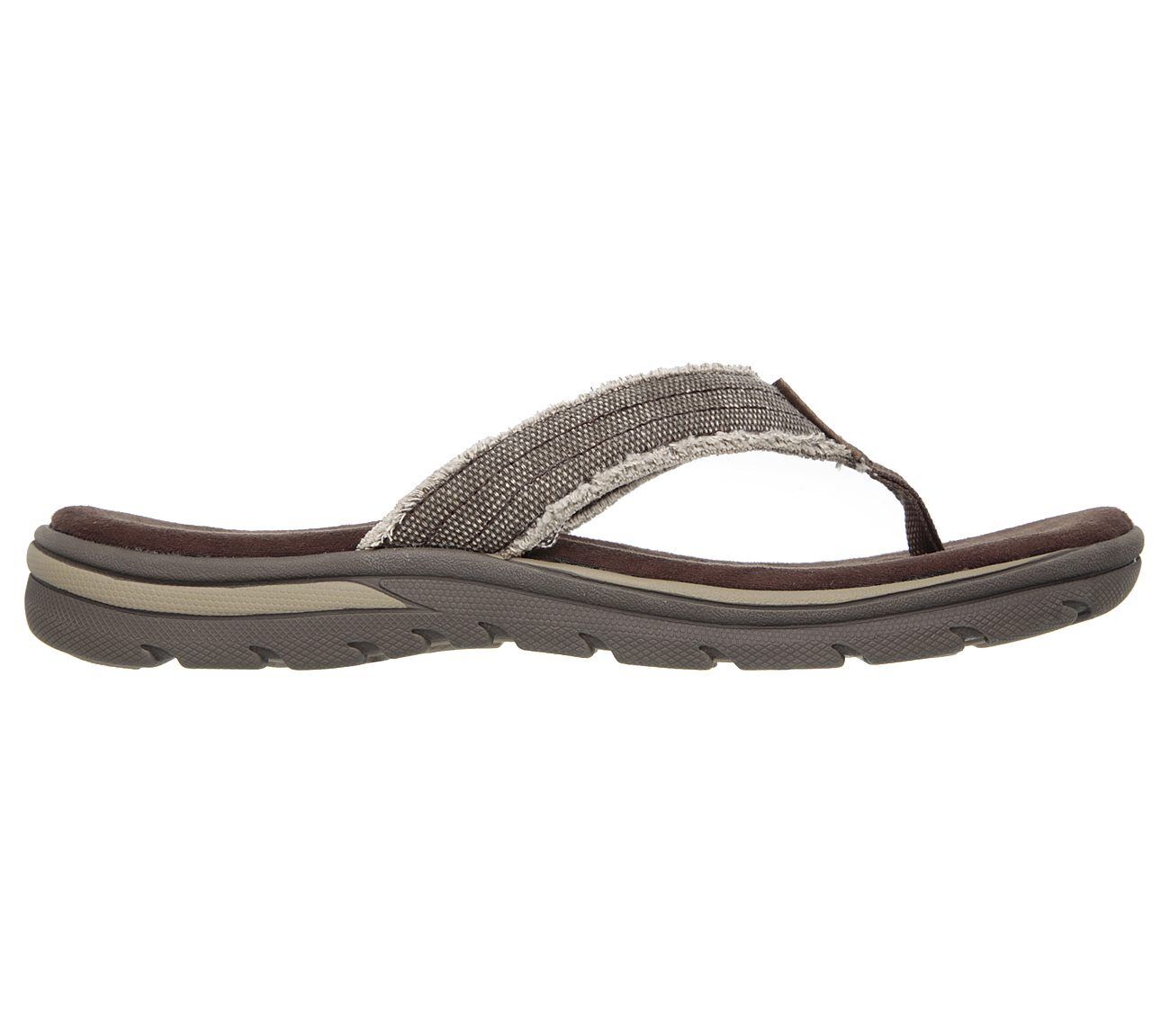 Men's Skechers Relaxed Fit: Supreme - Bosnia Sandals, 64152 /CHOC Multiple Sizes Chocolate