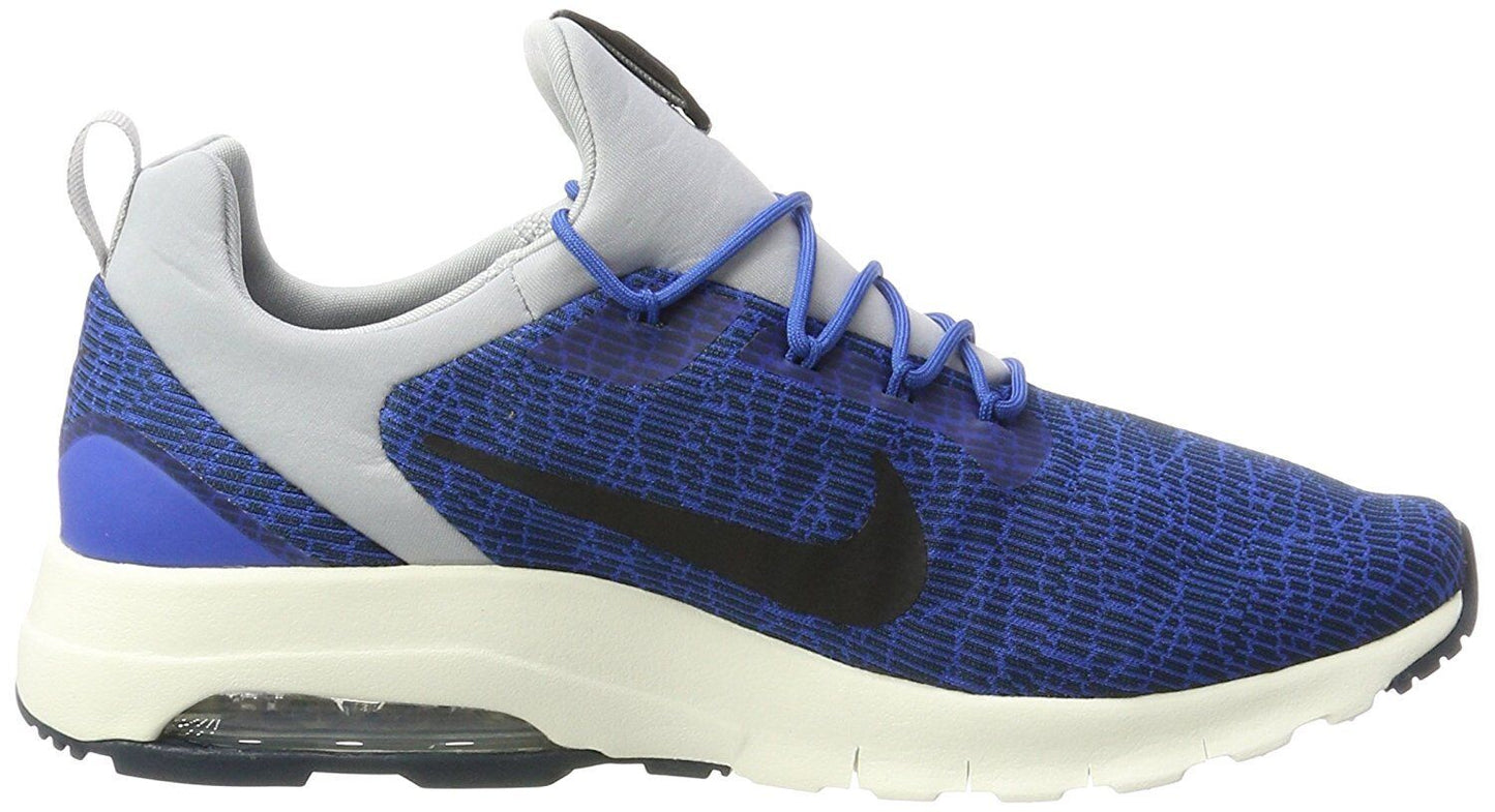 Men's Nike Air Max Motion Racer Casual Shoes, 916771 400 Multi Sizes Blue Jay/Black/Armory Navy