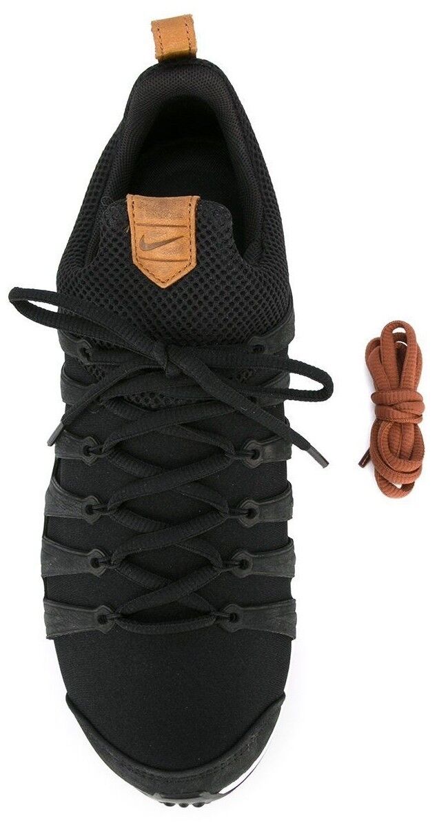 Men's Nike Air Zoom Spirimic Casual Shoes, 881983 003 Multi Sizes Black/Black/White/Hazelnut