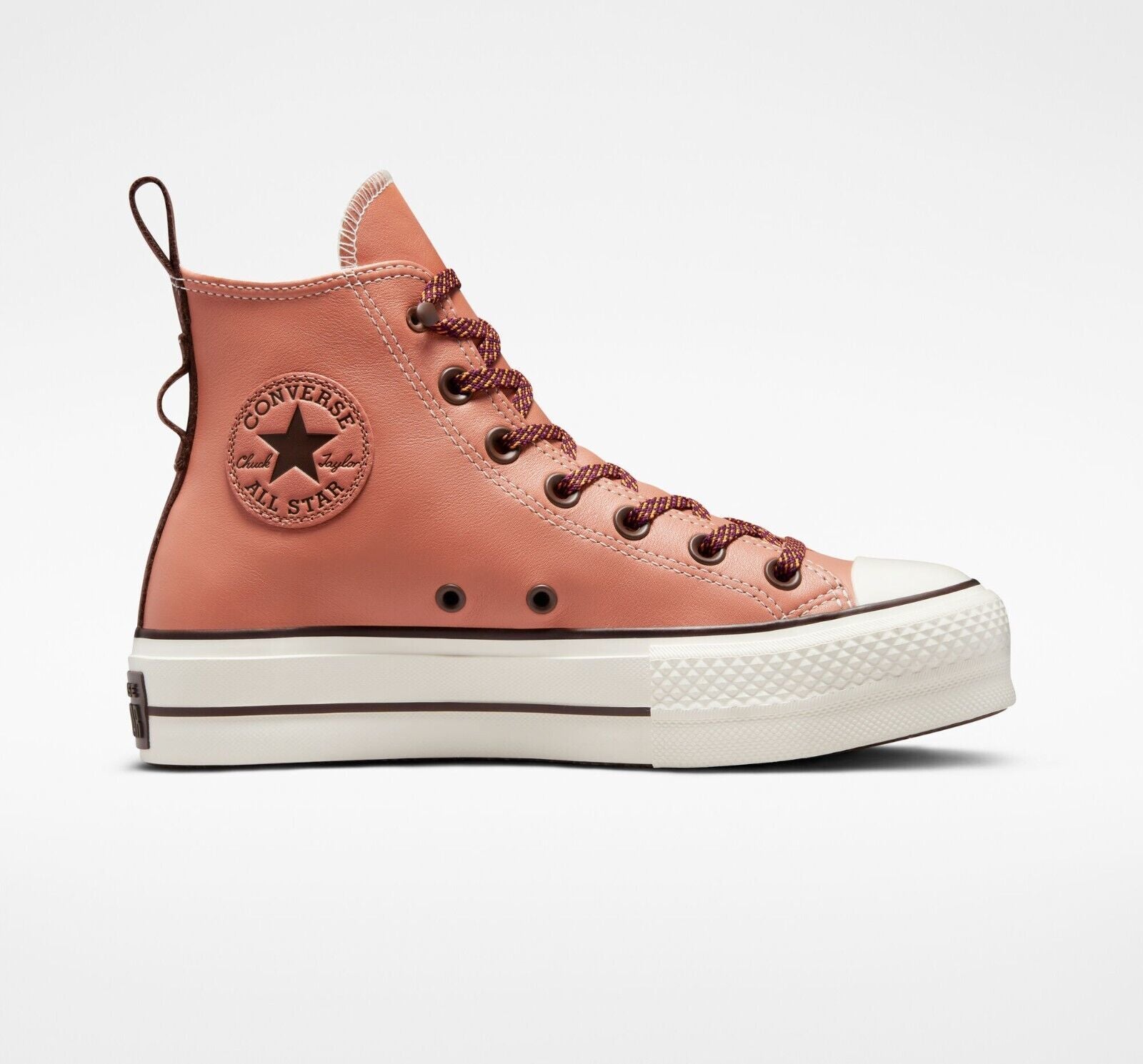 Women s Converse Chuck Taylor All Star Lift Platform Tonal Leather Hi the Footwear University