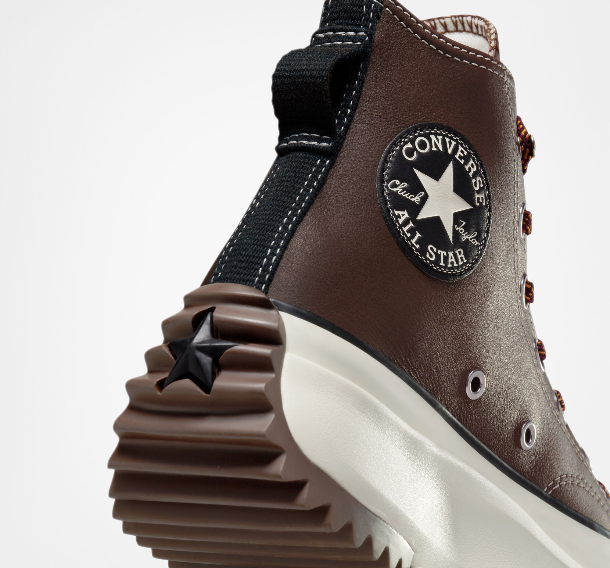 Converse shops run star hike cuir