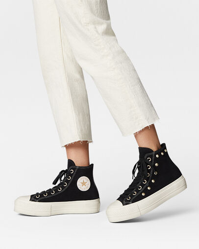 Chuck taylor all star vintage star studs platform outlet high top