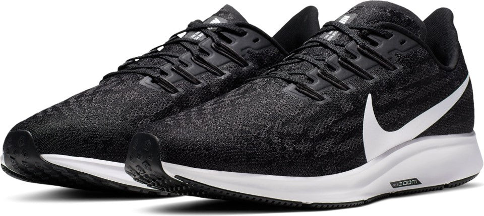 Men's Nike Air Zoom Pegasus 36 Running Shoes, AQ2203 002 Multi Sizes Black/White/Thunder Grey