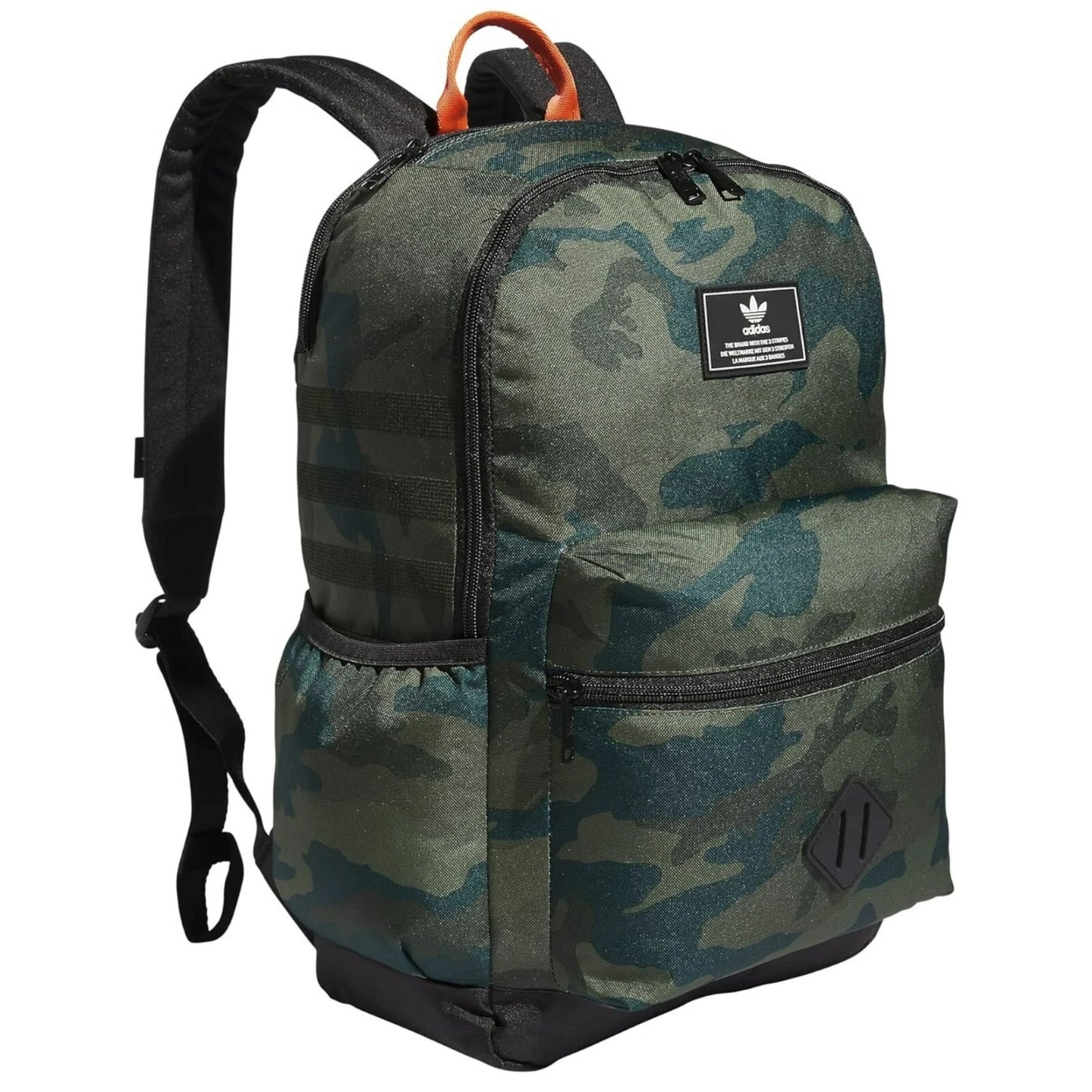 adidas Originals National 3 Unisex Training Backpack, 981958 Camouflage/O GC1196