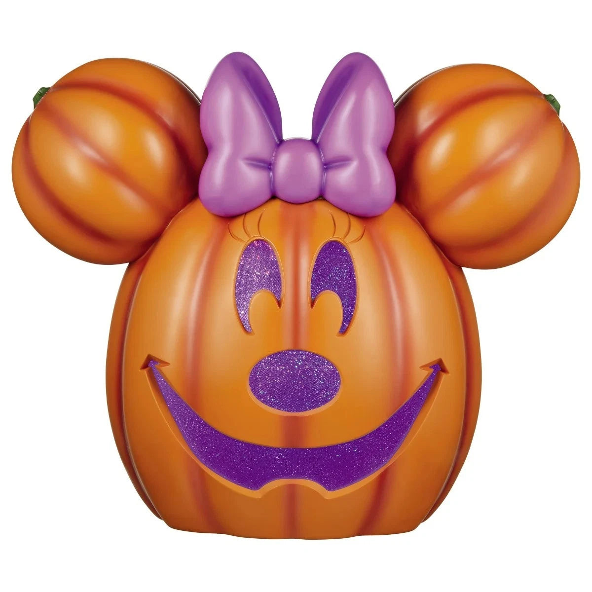 Disney Minnie 20" Pumpkin w/Lights & Music, NM-K23467AA Jack O Lantern Halloween