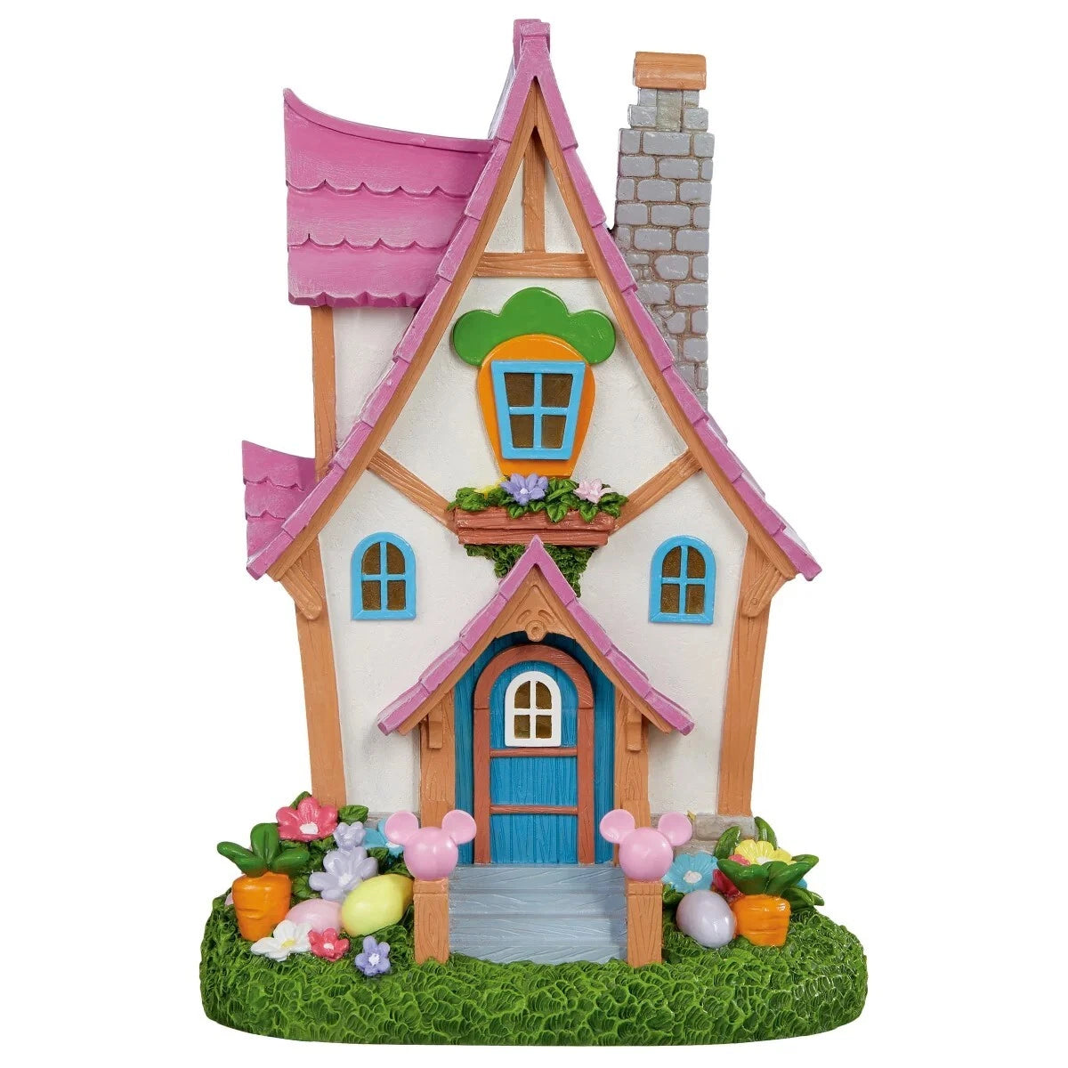Disney Spring Musical Light-Up Easter Spring Village 13-piece Holiday Set NEW NI
