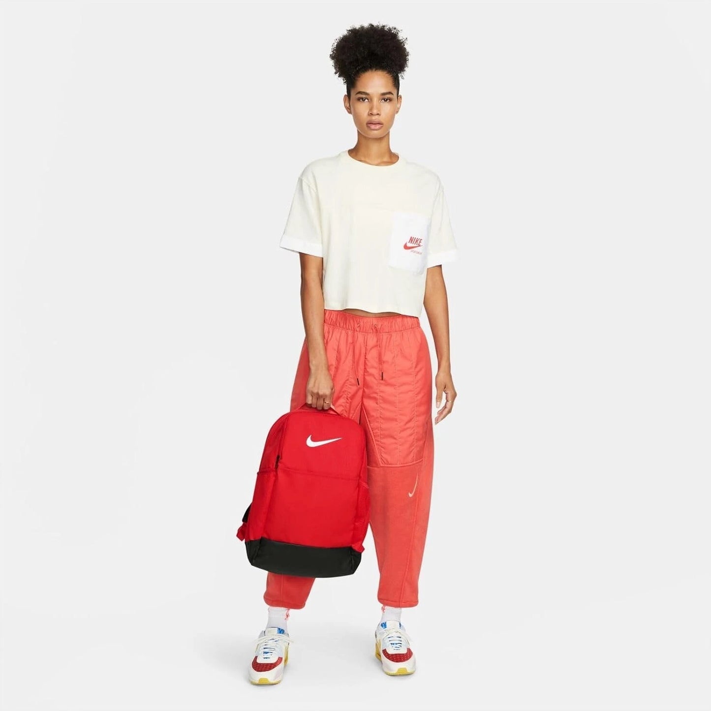 Nike Brasilia 9.5 Training Backpack, DH7709 657 University Red/Bl 1465 CU IN 24L