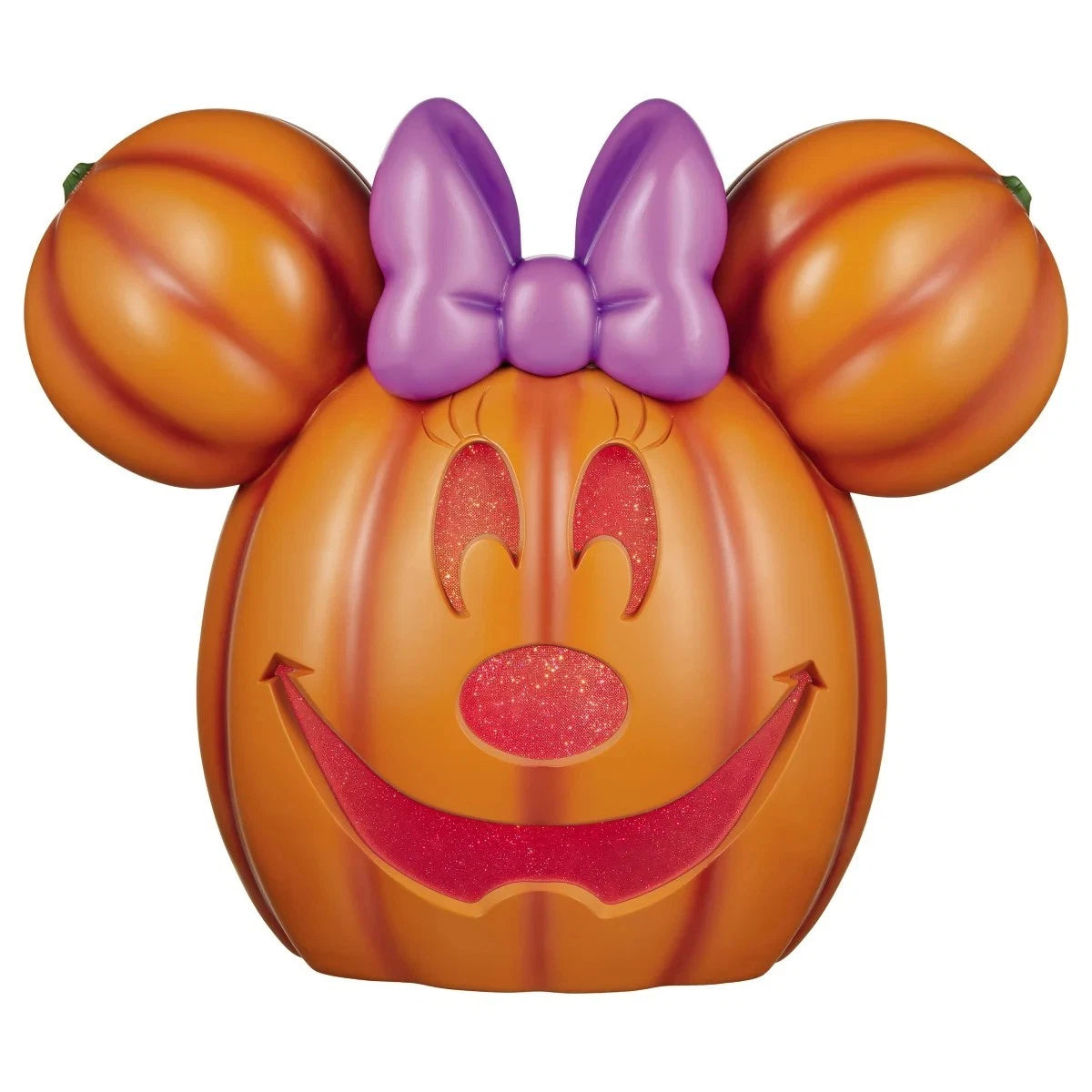 Disney Minnie 20" Pumpkin w/Lights & Music, NM-K23467AA Jack O Lantern Halloween