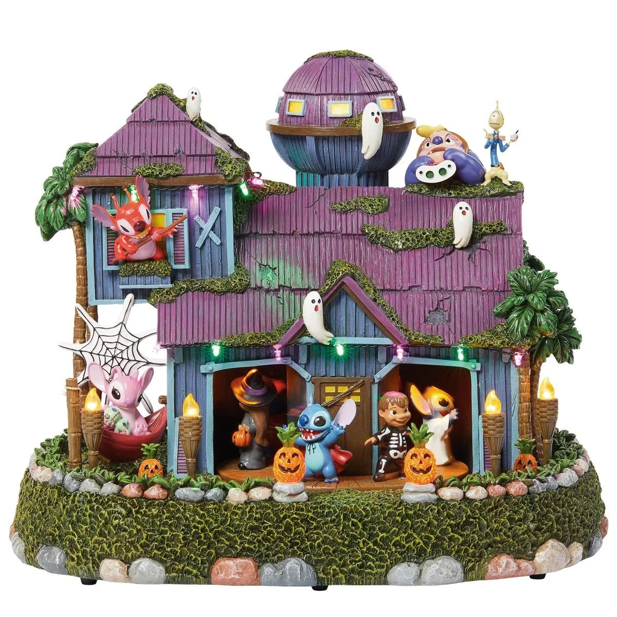 Disney Animated Stitch Halloween House w/Lights & Music, Lilo & Stitch 1784956