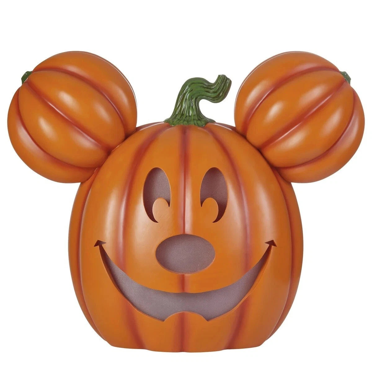Disney Mickey Pumpkin with Lights & Music, NM-K23467AA Jack O Lantern Halloween