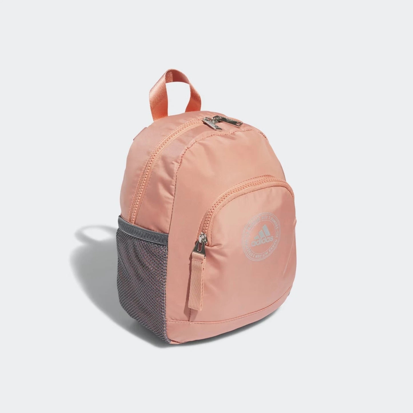 adidas Linear 3 Mini Training Backpack, 5156986 Pink/Silver Metallic GC3140