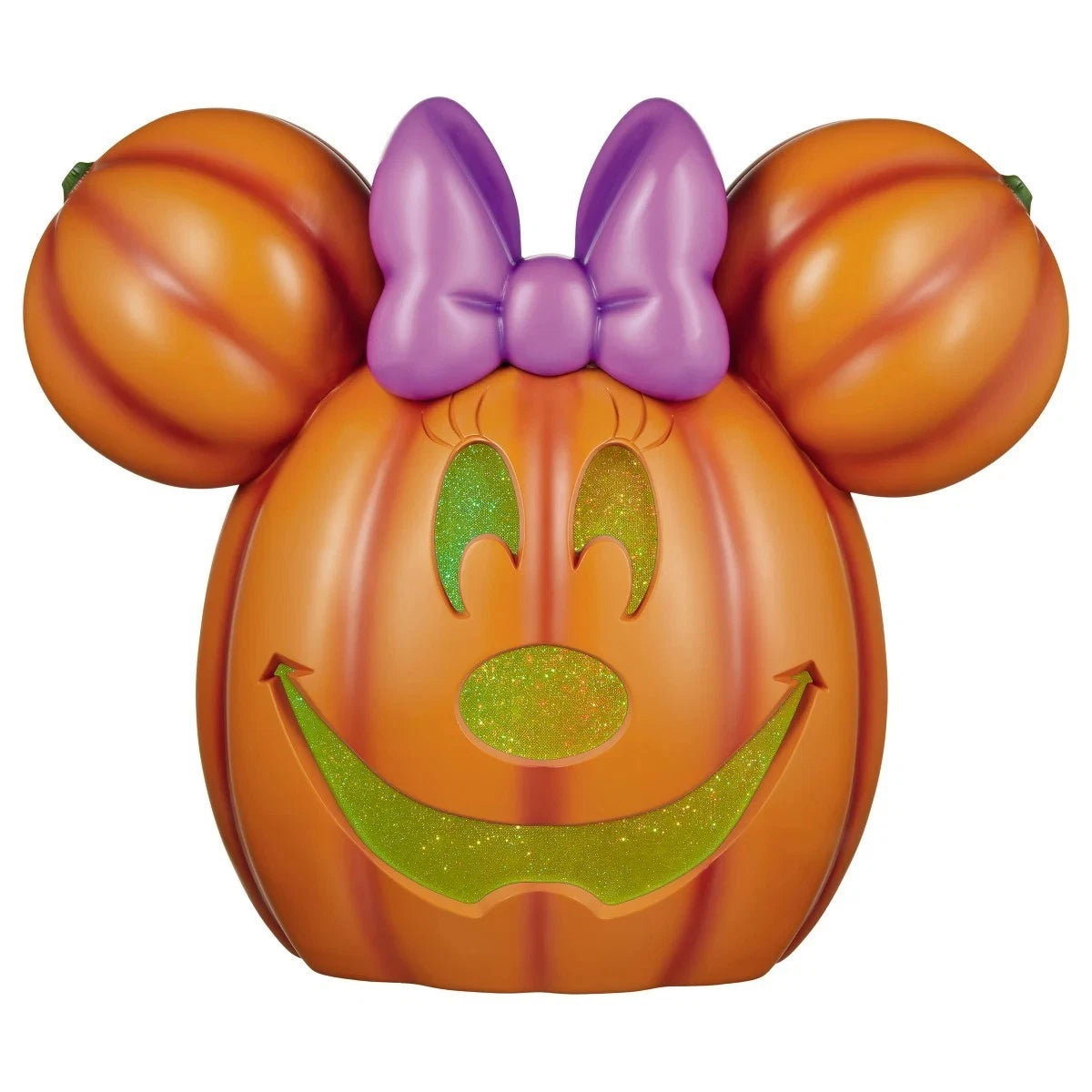 Disney Minnie 20" Pumpkin w/Lights & Music, NM-K23467AA Jack O Lantern Halloween