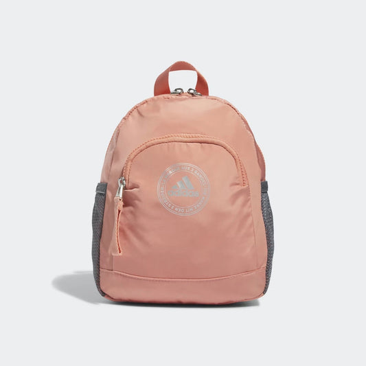 adidas Linear 3 Mini Training Backpack, 5156986 Pink/Silver Metallic GC3140