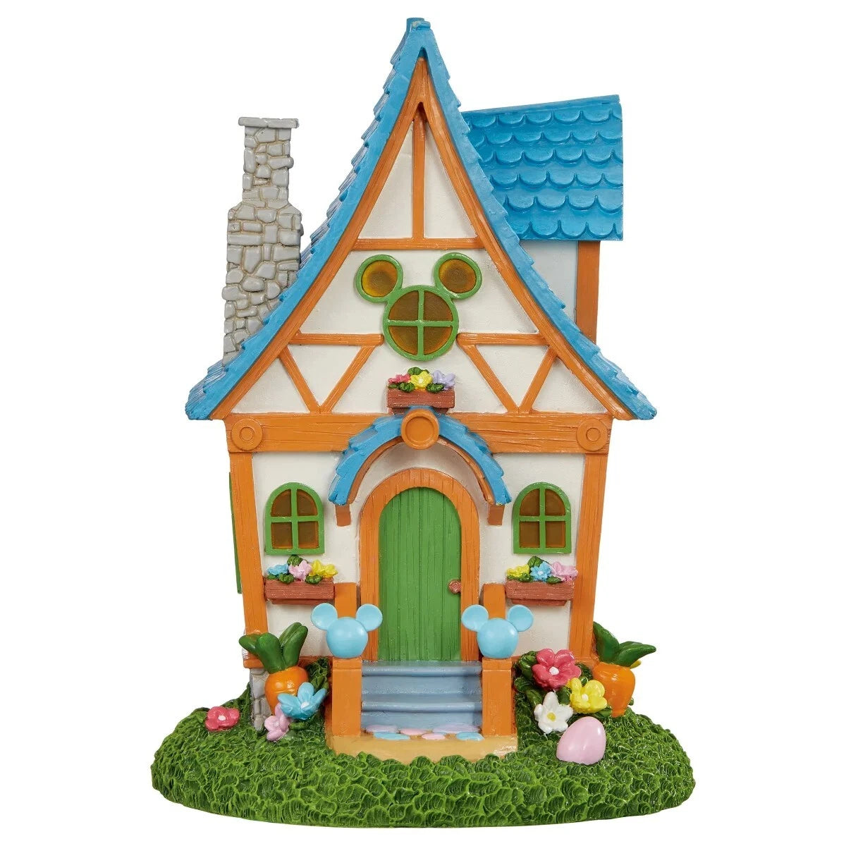 Disney Spring Musical Light-Up Easter Spring Village 13-piece Holiday Set NEW NI