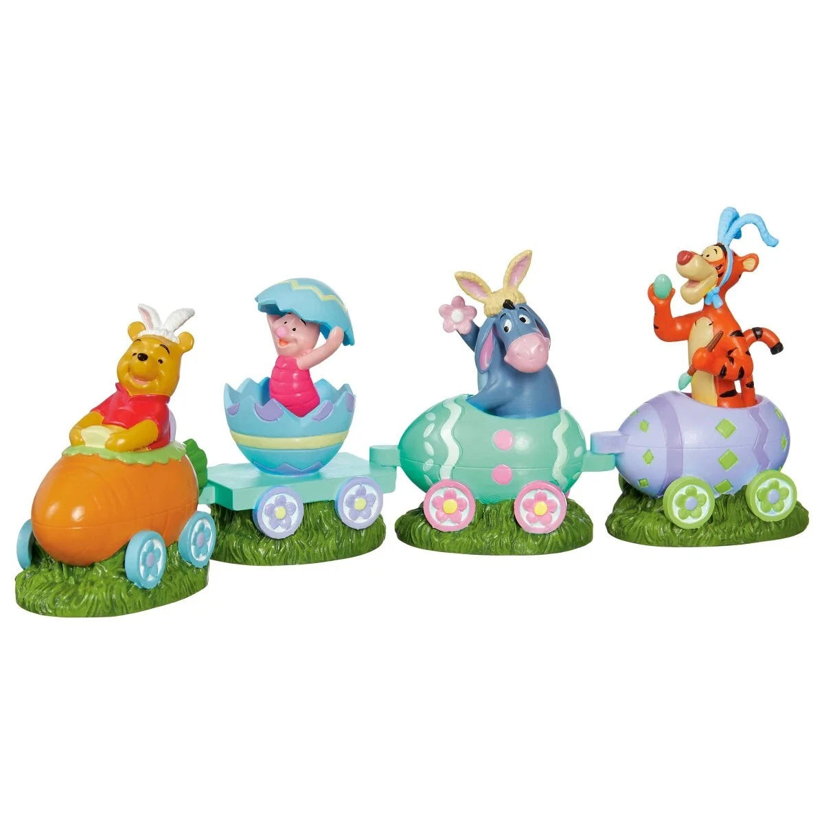 Disney Spring Musical Light-Up Easter Spring Village 13-piece Holiday Set NEW NI