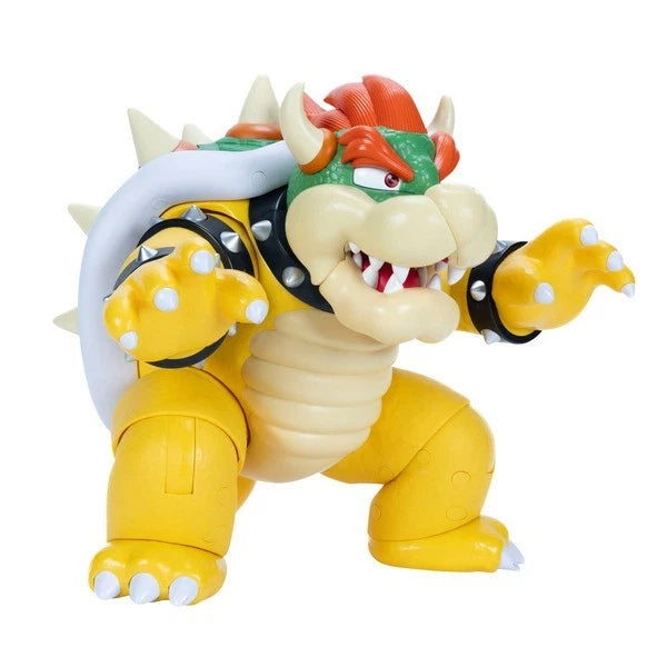 Big Bad 12" Bowser Super Mario Action Figure – Lights Up, Sounds & 13 POA Jakks