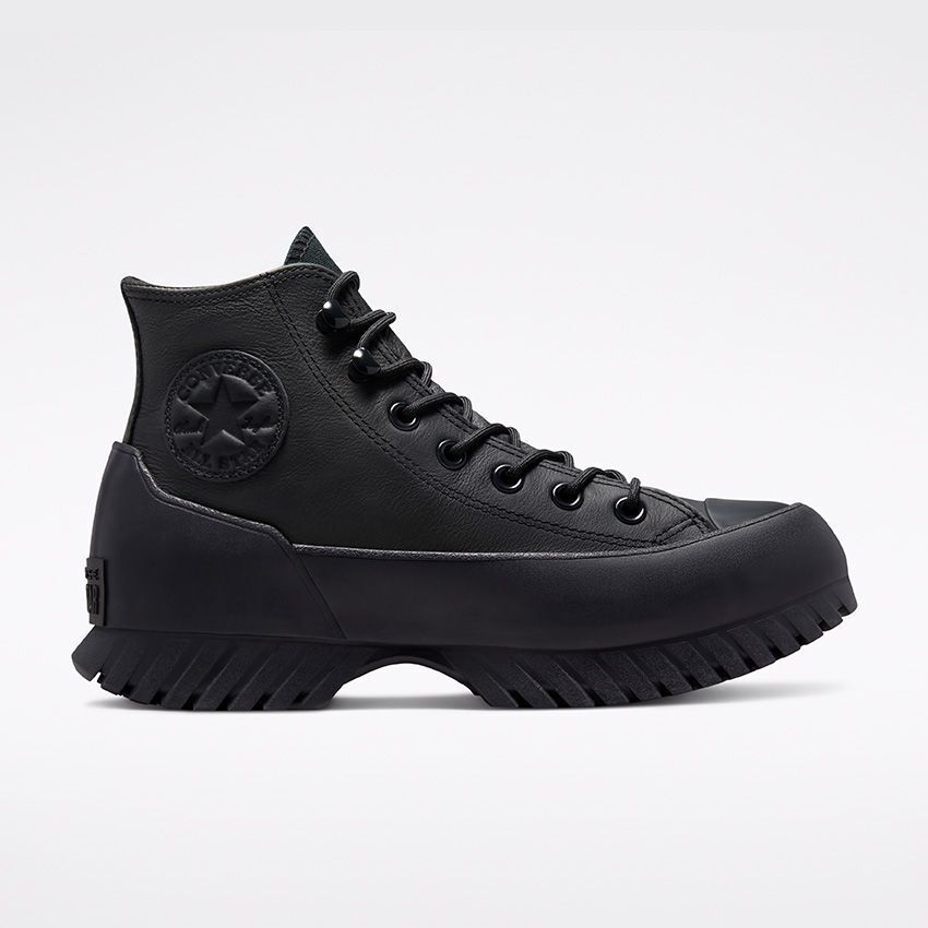 Converse CHUCK TAYLOR All Star Lugged Winter 2.0 Cold Fusion Sneakerboot, 171427C Multiple Sizes Black/Black/Bold Mandarin