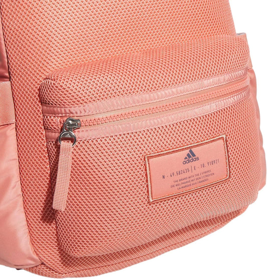 adidas Recycled Peach VFA 4 Training Backpack, 5156935 Wonder Clay/Silver GC3154