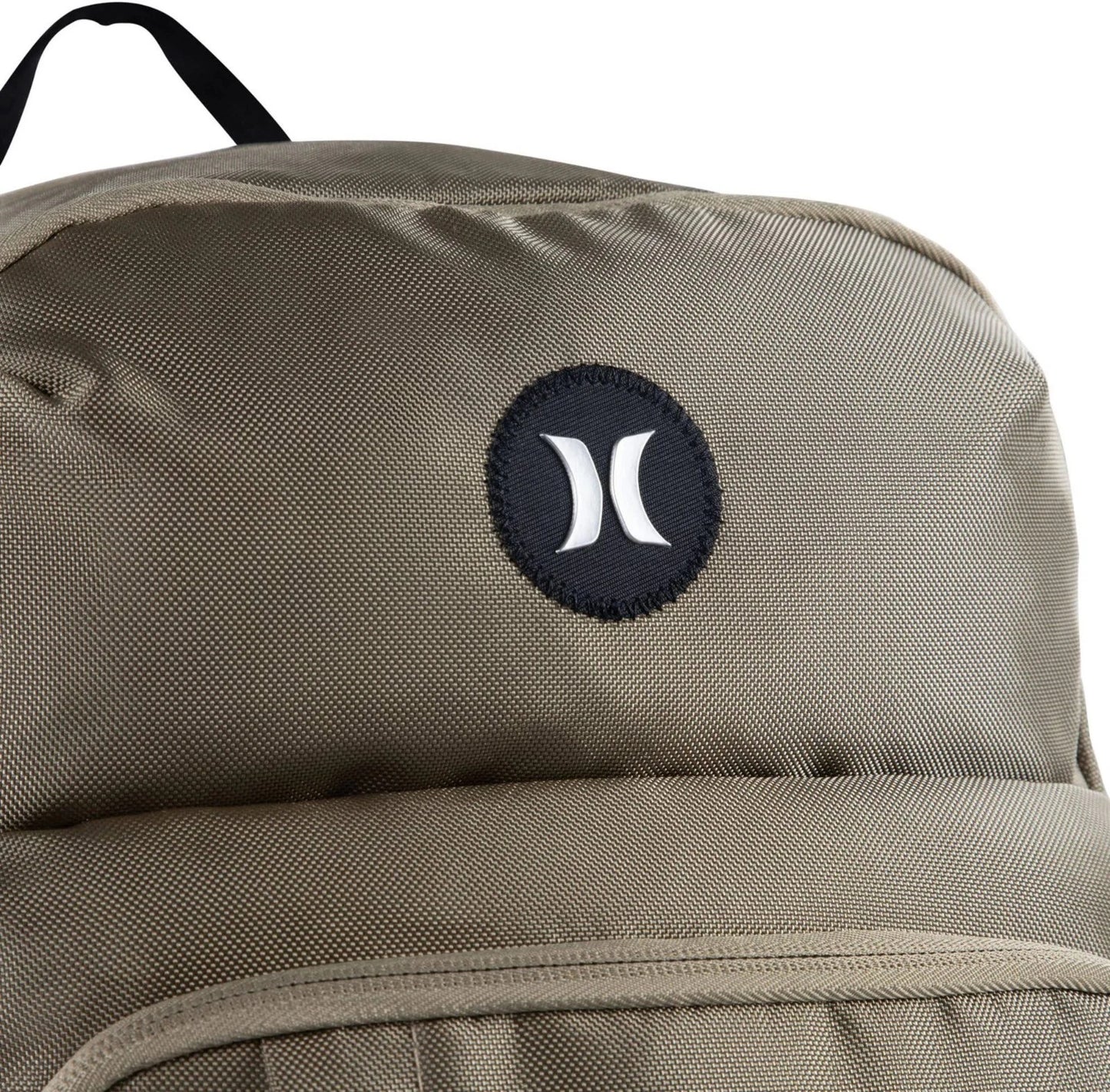 New Hurley Rider Backpack Khaki & Black Laptop & Bottle Pockets, 9A7386-X1T O/S