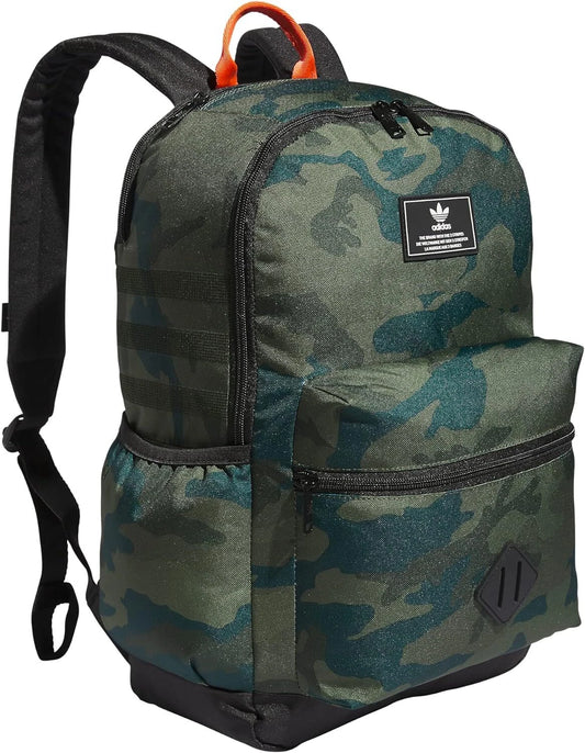 adidas Originals National 3 Unisex Training Backpack, 981958 Camouflage/O GC1196