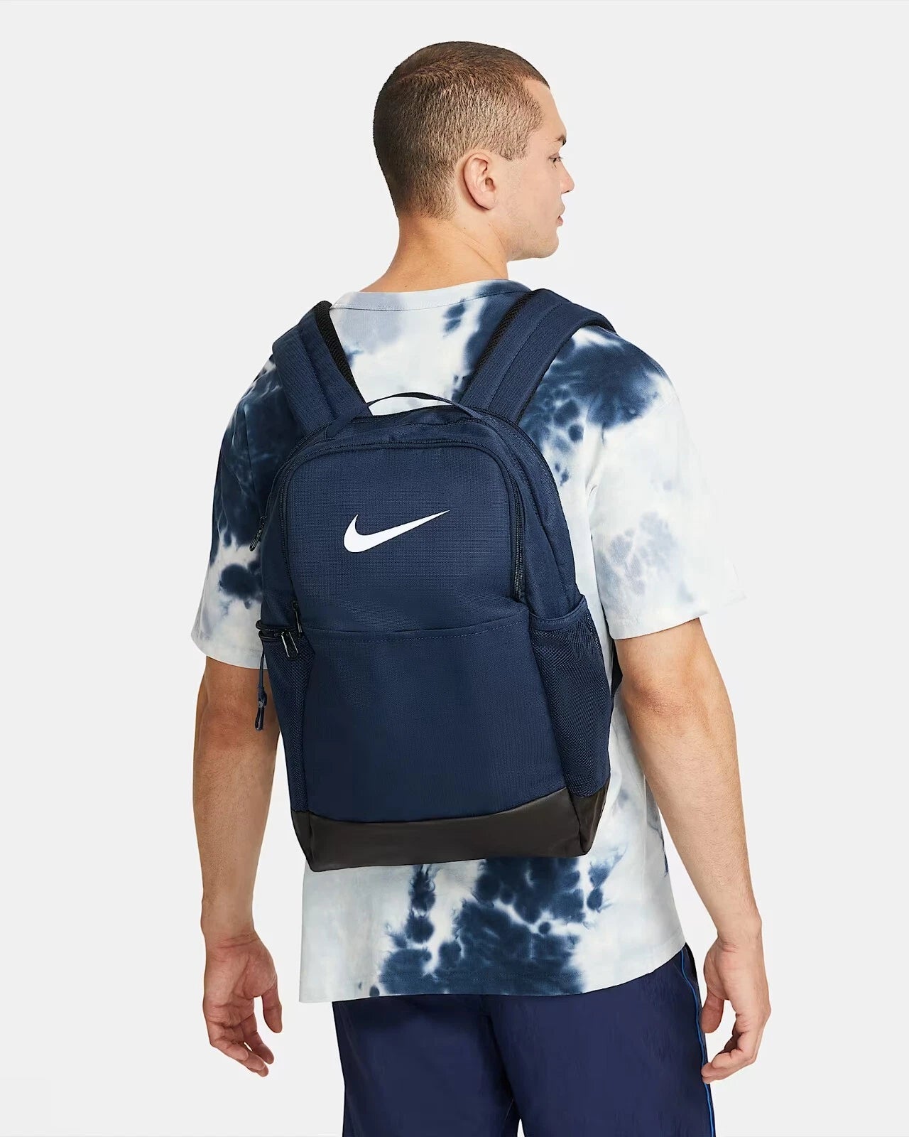 Nike Brasilia 9.5 Training Backpack, DH7709 410 Midnight Navy/Bla 1465 CU IN 24L