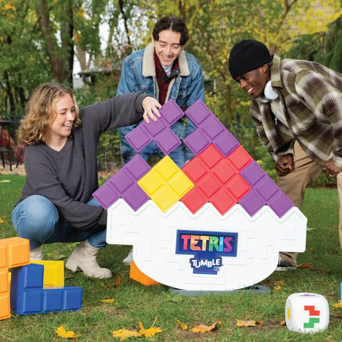 Tetris Tumble XL Indoor & Outdoor Game-NEW-2025-Official Toy of Tetris 1819487