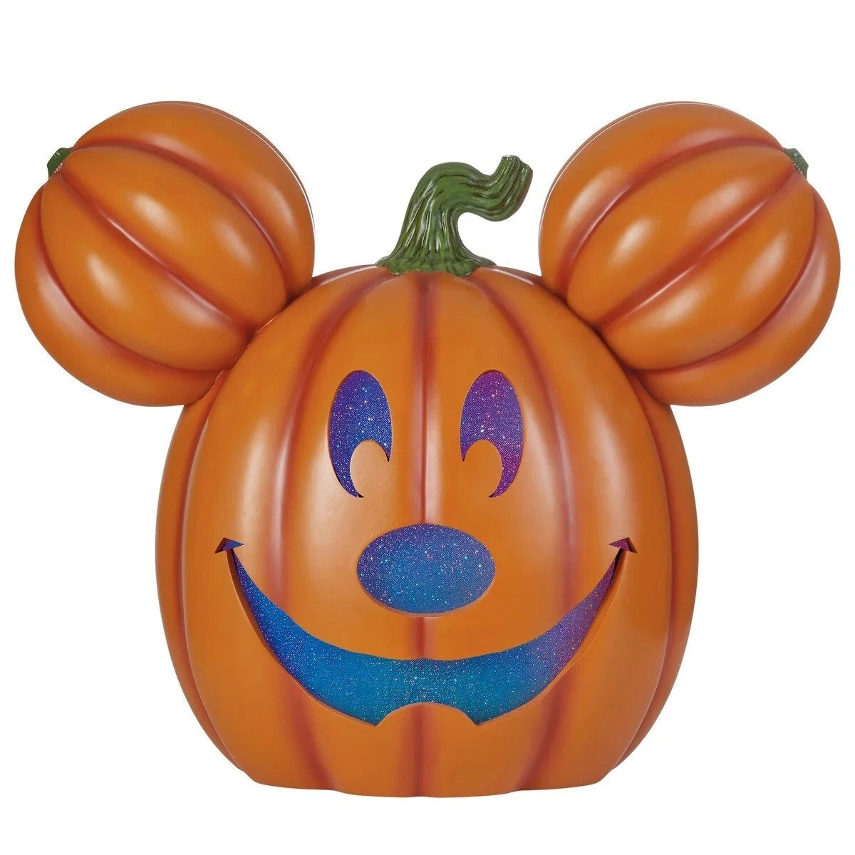 Disney Mickey Pumpkin with Lights & Music, NM-K23467AA Jack O Lantern Halloween