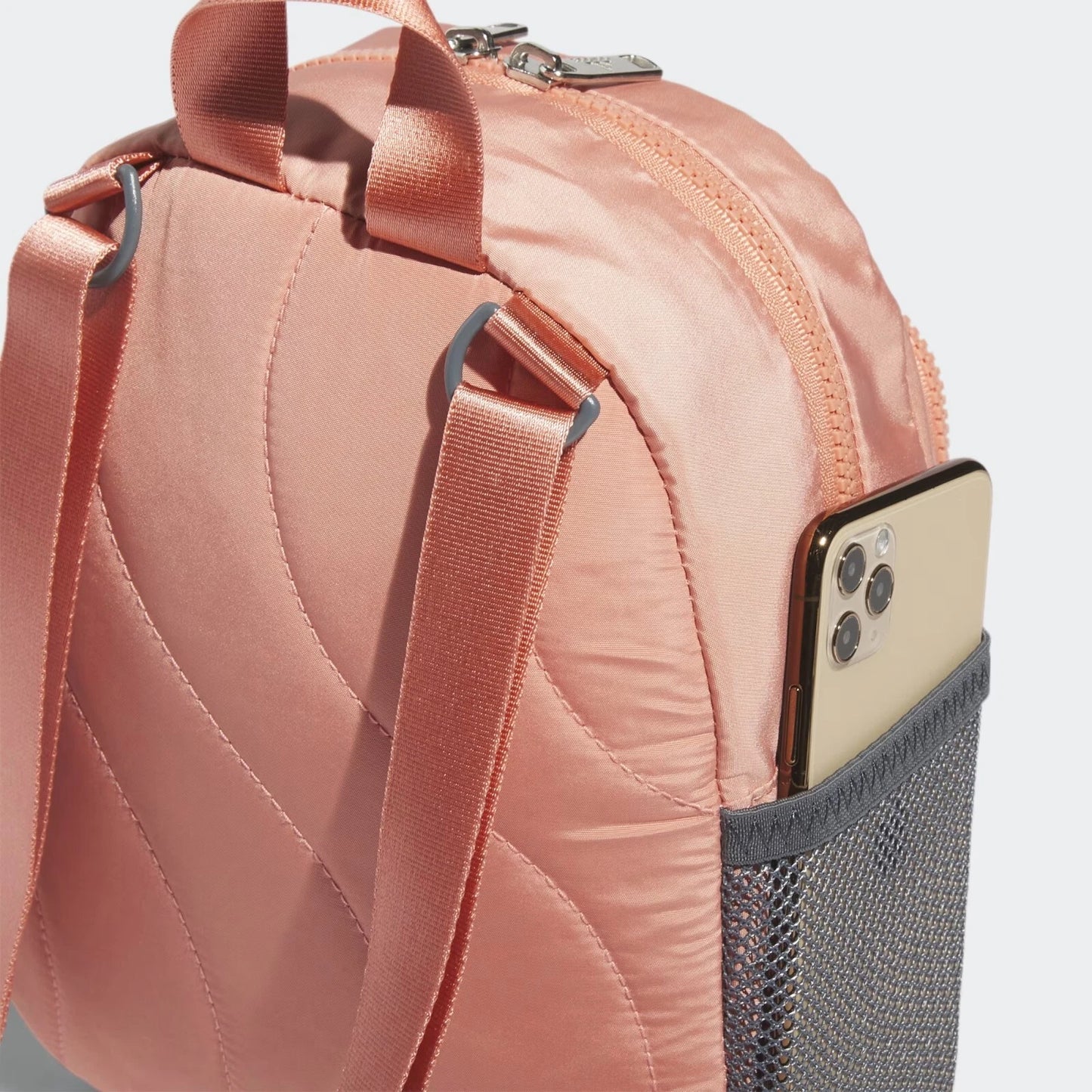 adidas Linear 3 Mini Training Backpack, 5156986 Pink/Silver Metallic GC3140