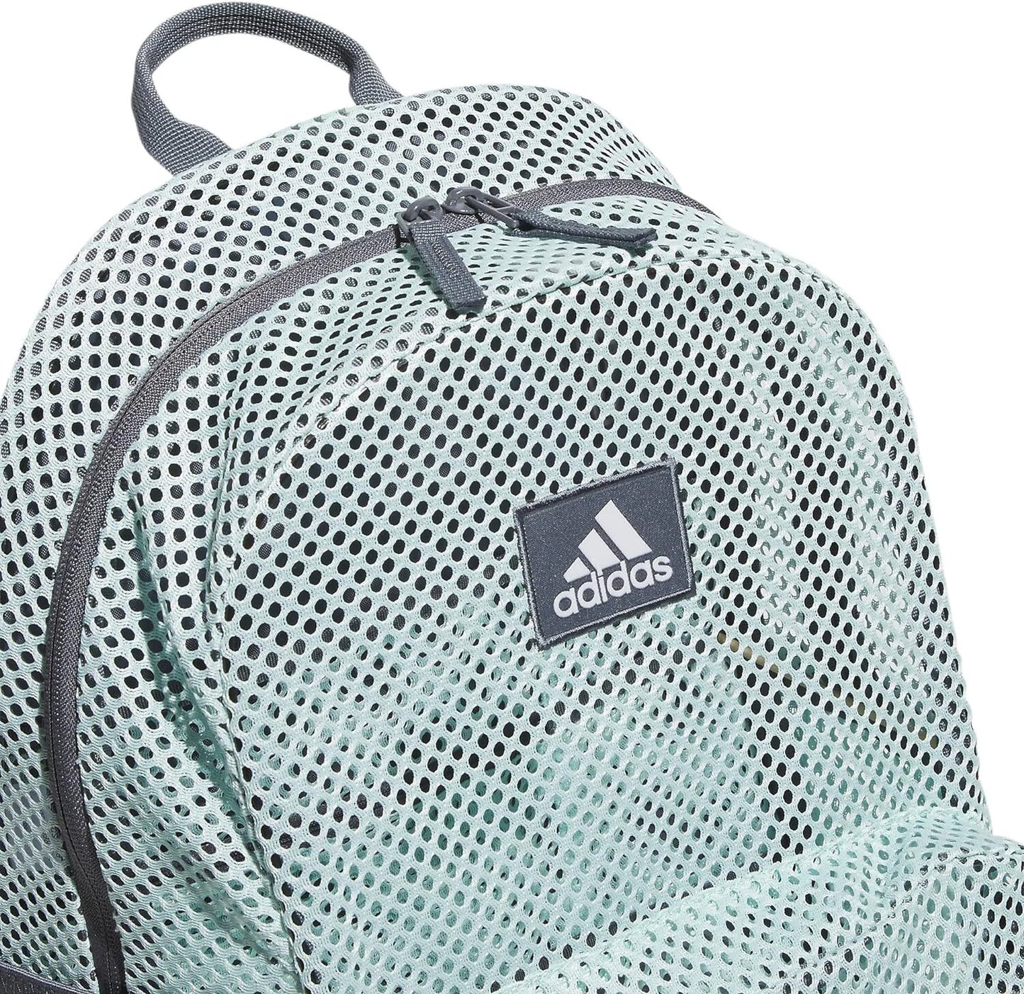adidas Hermosa II Mesh Training Backpack, 5157573 Semi Flash Aqua Blue/Onix Grey
