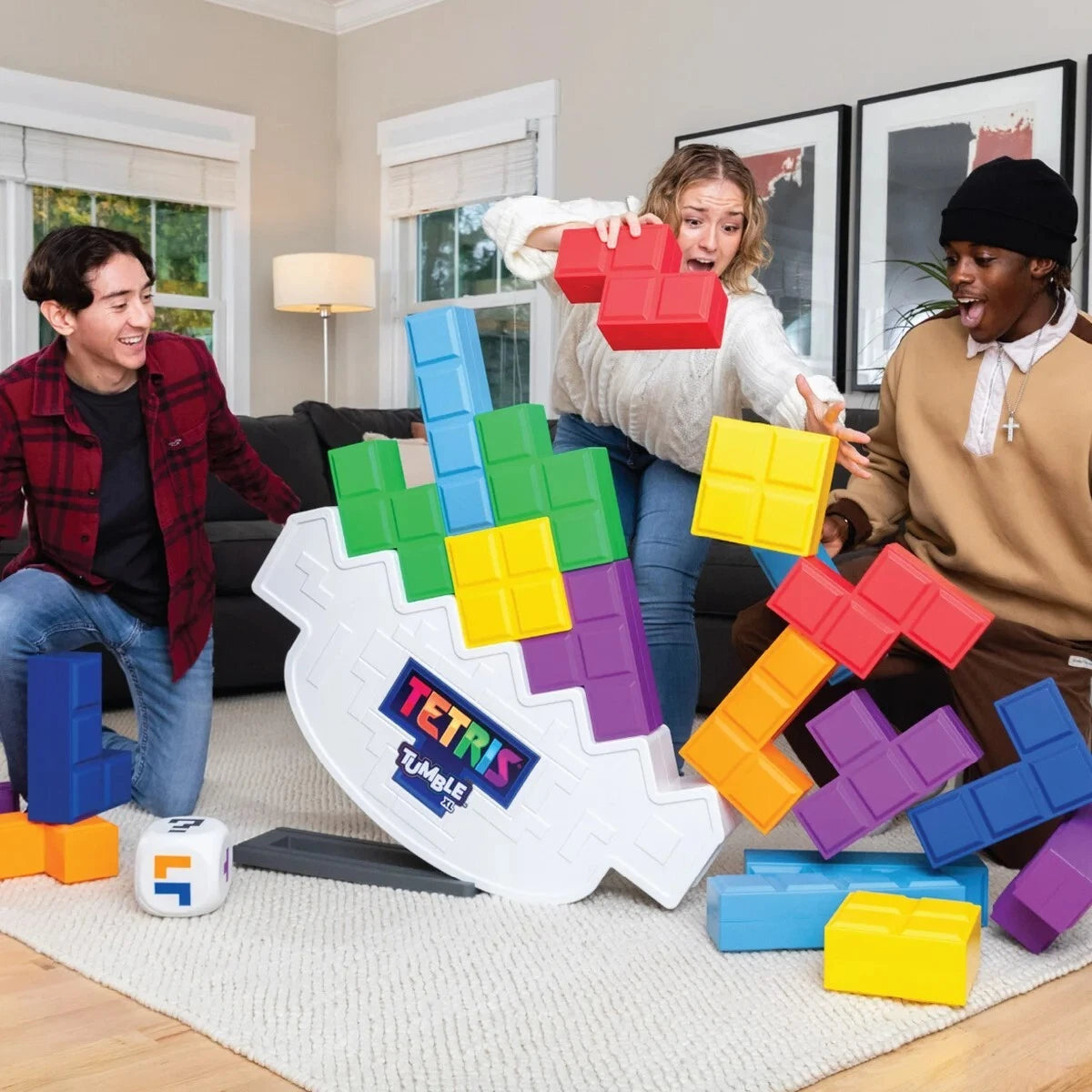 Tetris Tumble XL Indoor & Outdoor Game-NEW-2025-Official Toy of Tetris 1819487