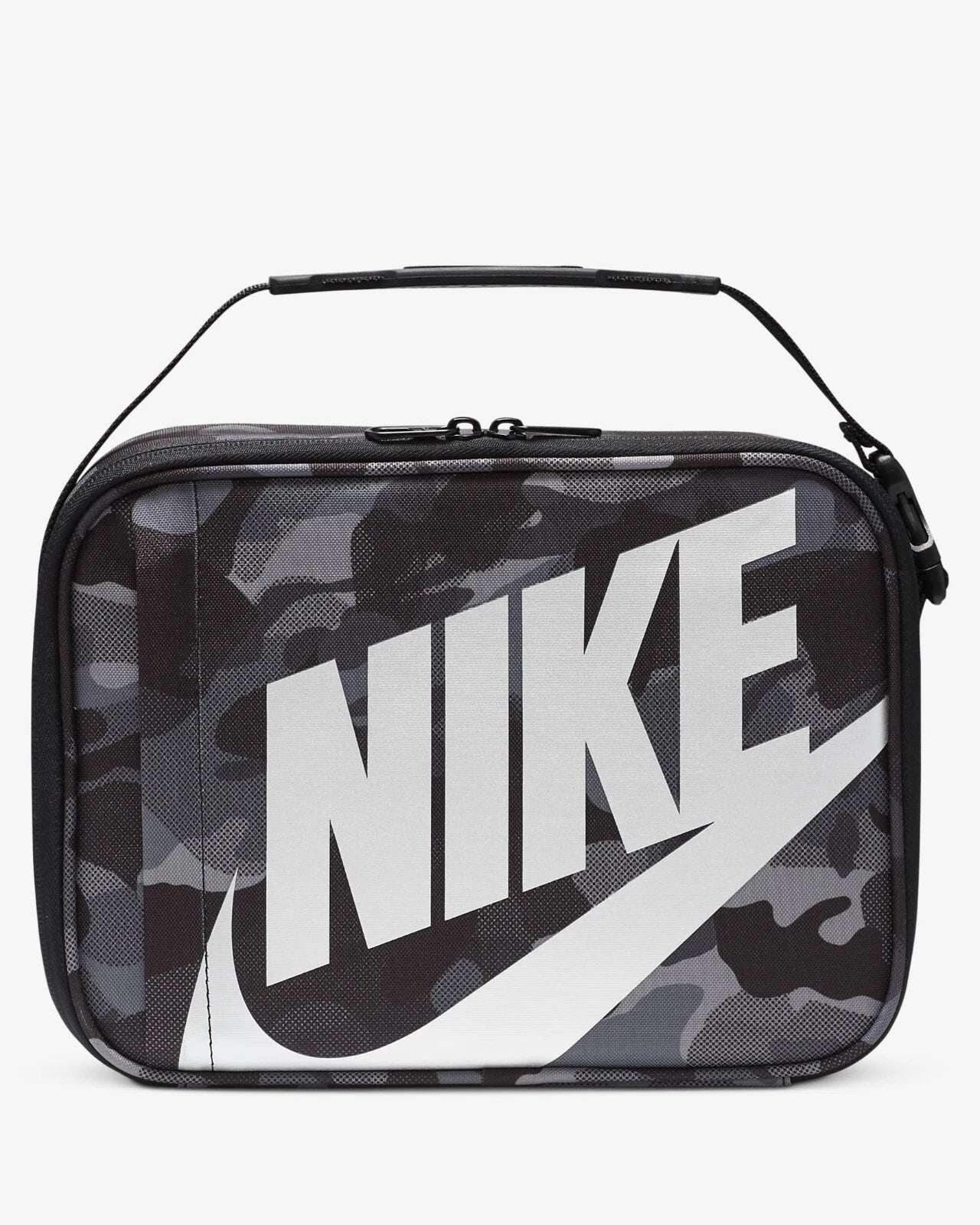 Nike Futura Fuel Pack Insulated Lunch Bag, 9A2744 K11 Black/WCamo 4L