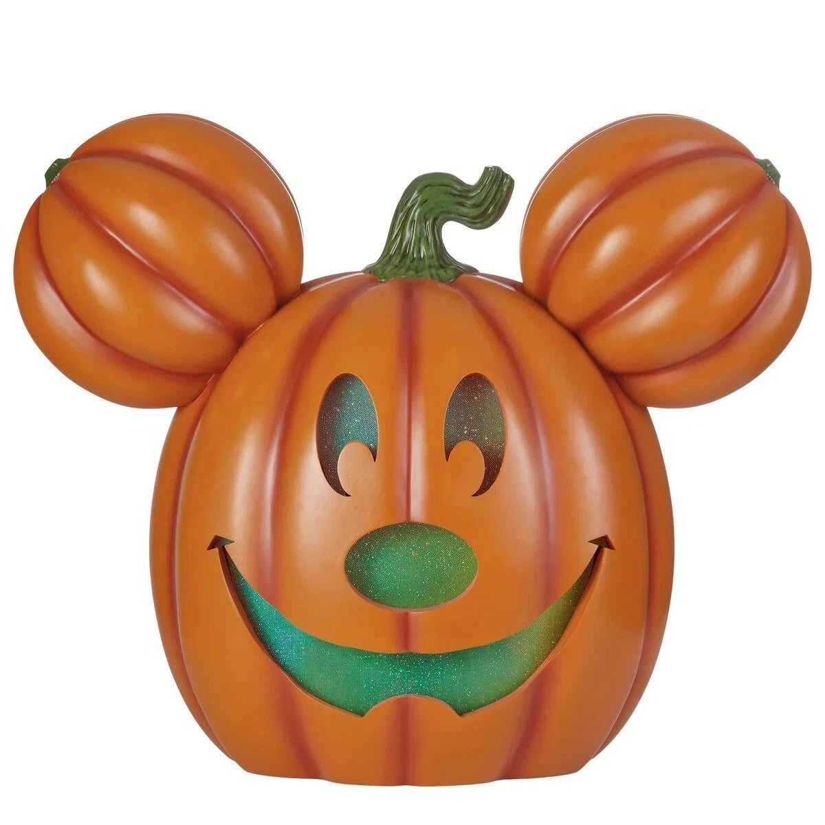 Disney Mickey Pumpkin with Lights & Music, NM-K23467AA Jack O Lantern Halloween