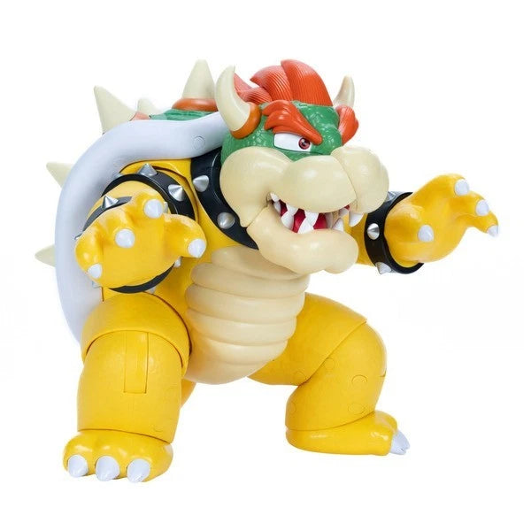 Big Bad 12" Bowser Super Mario Action Figure – Lights Up, Sounds & 13 POA Jakks