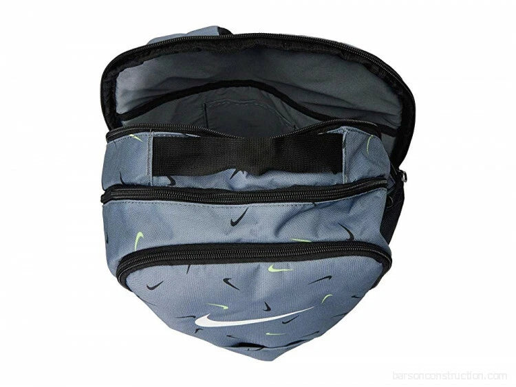 Nike Brasilia All Over Print 2 Medium Backpack, BA6041 065 Cool Grey/Black/White