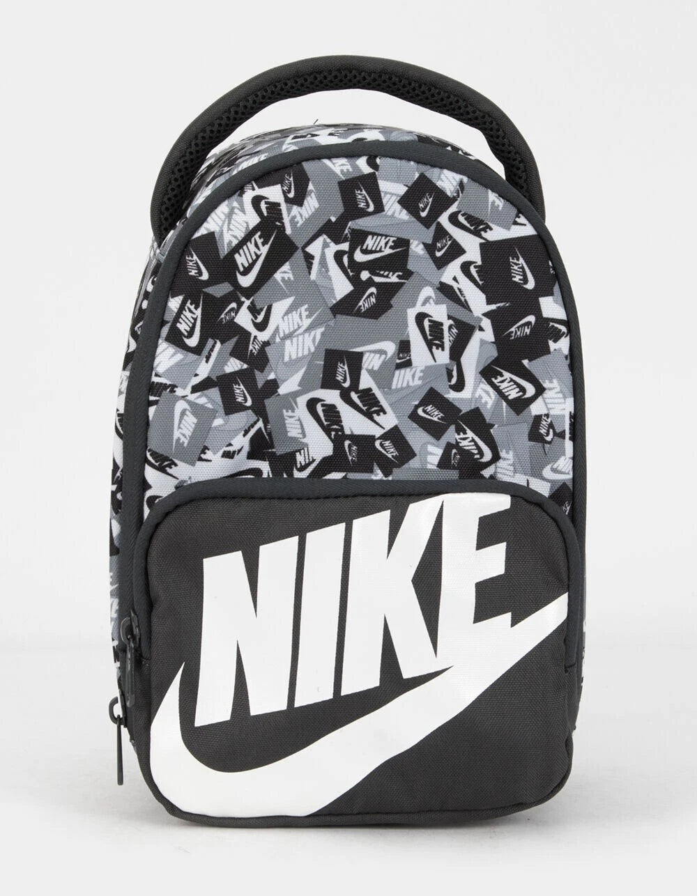 Nike Classic Logo Fuel Pack Insulated Lunch Bag W/ID Window, 9A2901 023 Black