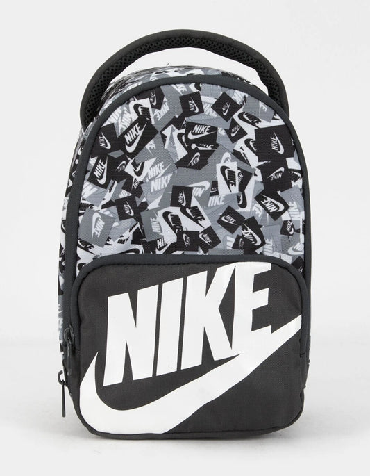 Nike Classic Logo Fuel Pack Insulated Lunch Bag W/ID Window, 9A2901 023 Black