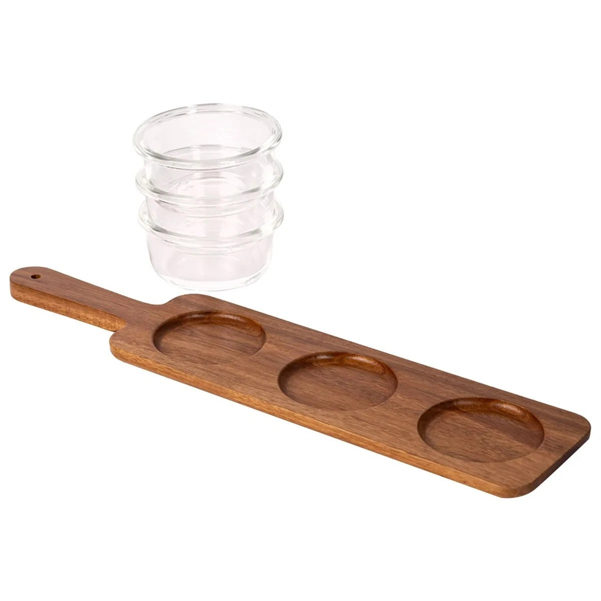 Home Essentials Table Setter Acacia Wood Serving Set, 2-pack Model 9928, 1759345