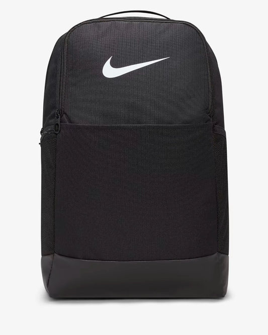 Nike Brasilia 9.5 Training Backpack, DH7709 010 Black/Black/White 1465 CU IN 24L