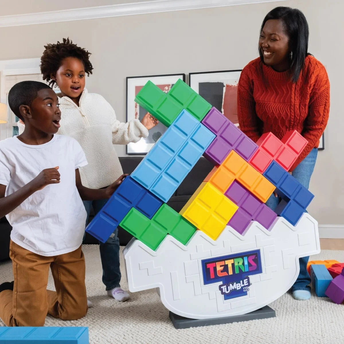 Tetris Tumble XL Indoor & Outdoor Game-NEW-2025-Official Toy of Tetris 1819487