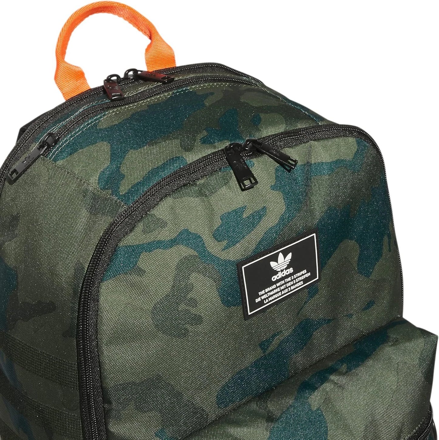 adidas Originals National 3 Unisex Training Backpack, 981958 Camouflage/O GC1196